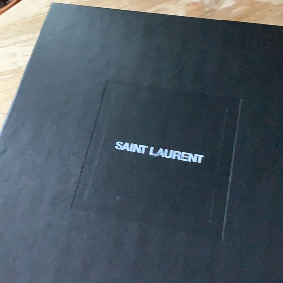 SAINT LAURENT Boots Box w/envelope - - Picture 6 of 7